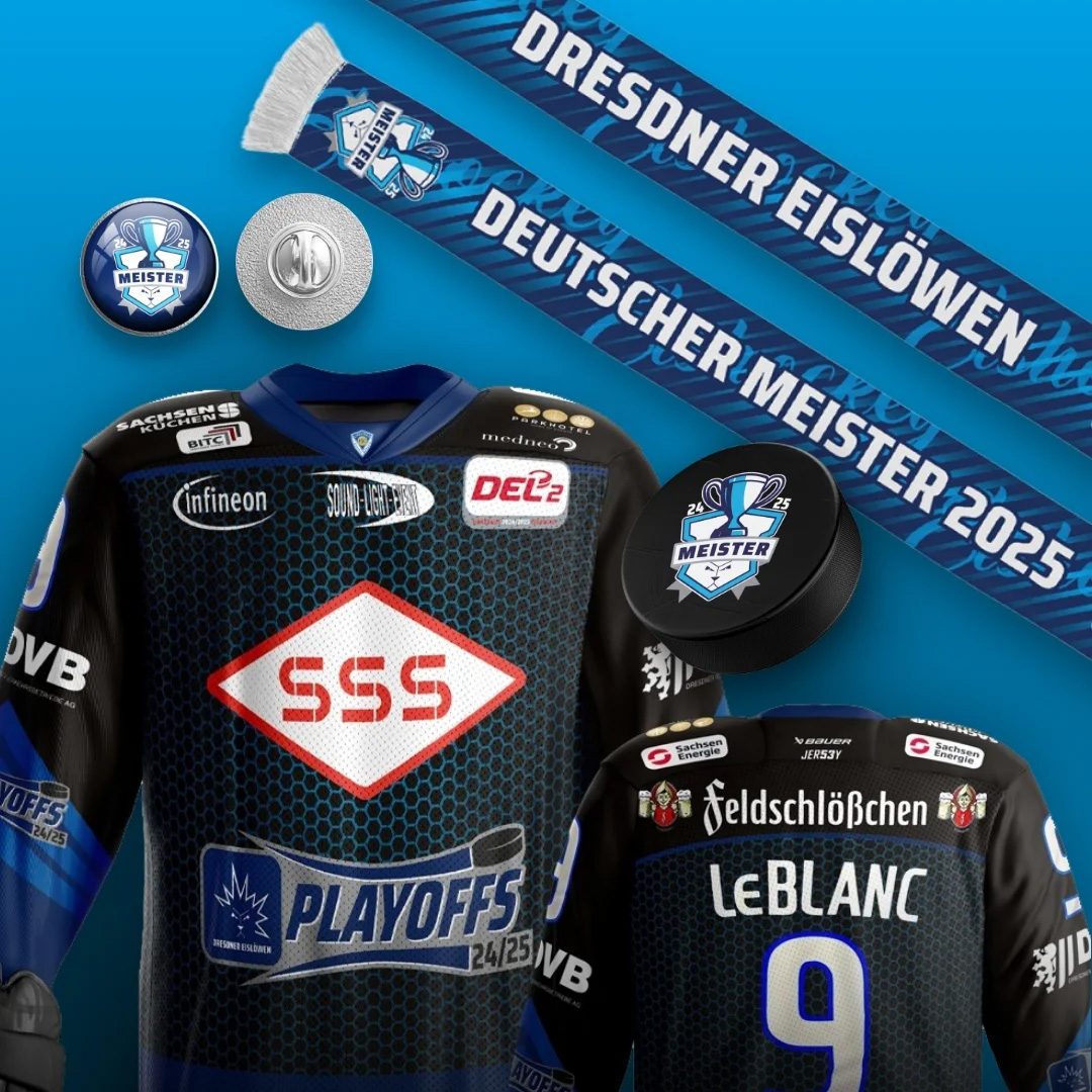 Limitierte Uhr der Dresdner Eislöwen inklusive Fanpaket von Mühle Glashütte