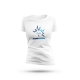 Dresdner Eislöwen - Frauen Logo T-Shirt - weiß - Gr: XS