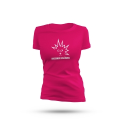 Dresdner Eislöwen - Frauen Logo T-Shirt - magenta